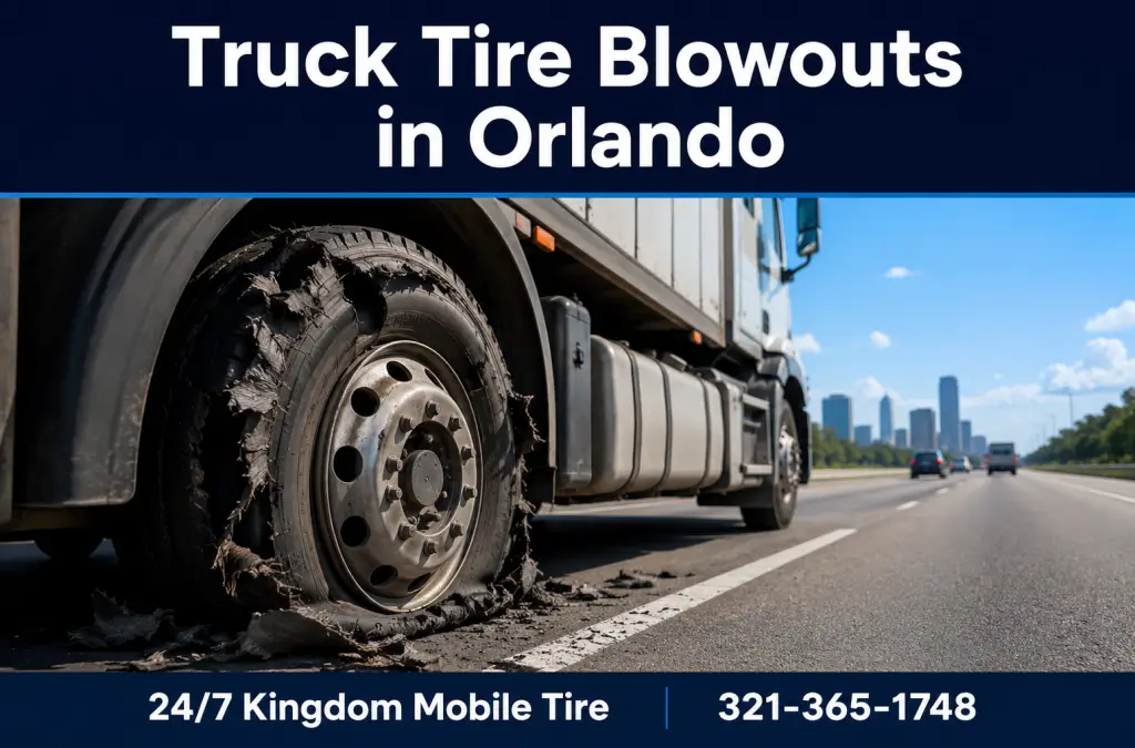 Emergency Truck Tire Repair in Orlando