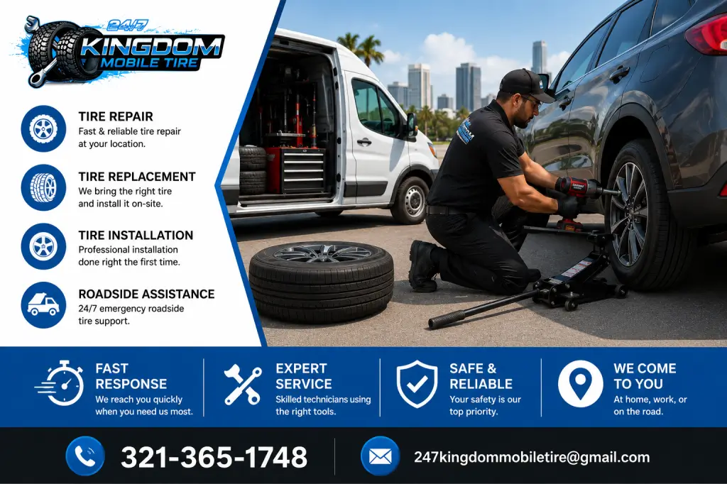 How Long Does It Take to Change a Tire with Mobile Tire Service?