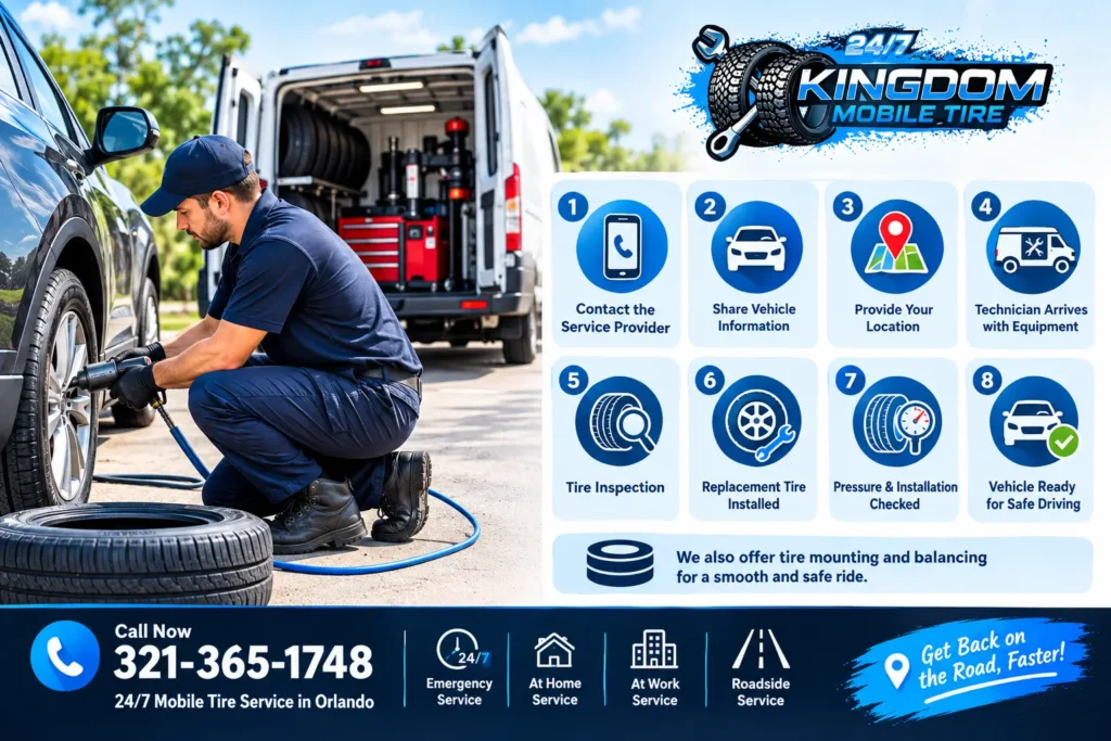 Need a New Tire? Here’s How Mobile Tire Replacement Works